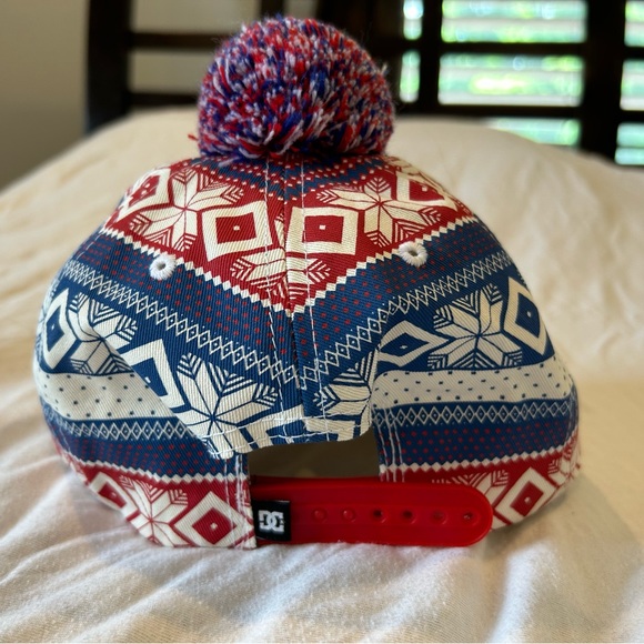NWOT DC SnapBack with Pompom - Picture 3 of 6